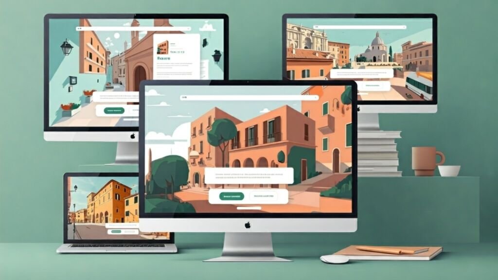 Servizio Sito web per locazione turistica